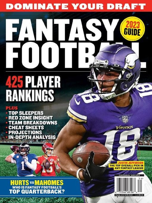 Title details for Fantasy Football Guide 2023 by A360 Media, LLC - Available